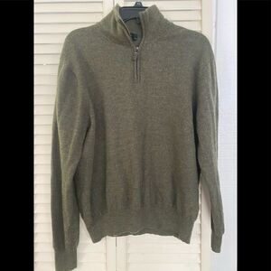 jos a bank.wool 1/4 zipper sweater
